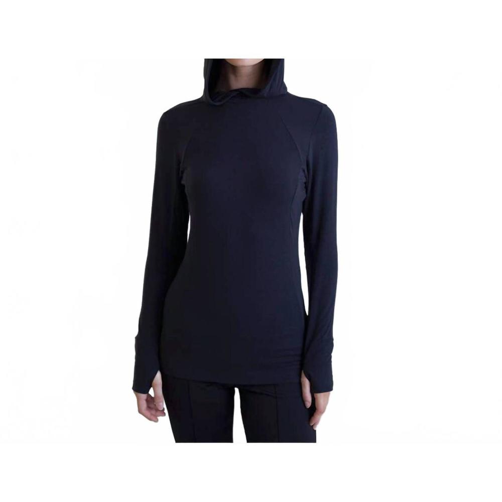 NEW BUKI collagen hoodie in black